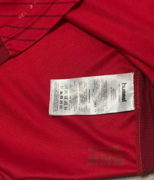 Koszulka Piłkarska Dania 2021 Euro Patch Hummel roz. L