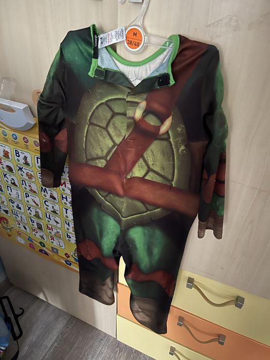 Костюм черепашки ніньзя на хеловін ніньдзя