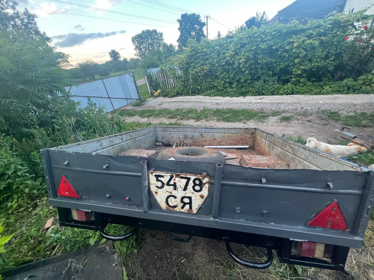 Прицеп на ходу!!