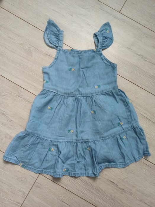 Nowa jeansowa sukienka r.86 Primark