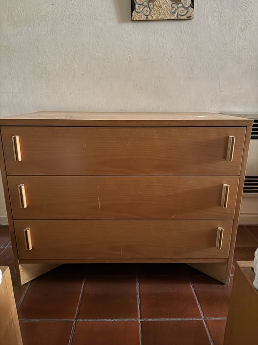 Mobilia de quarto Olaio - 2 camas solteiro (comp 2m7xlarg1m3) + comoda