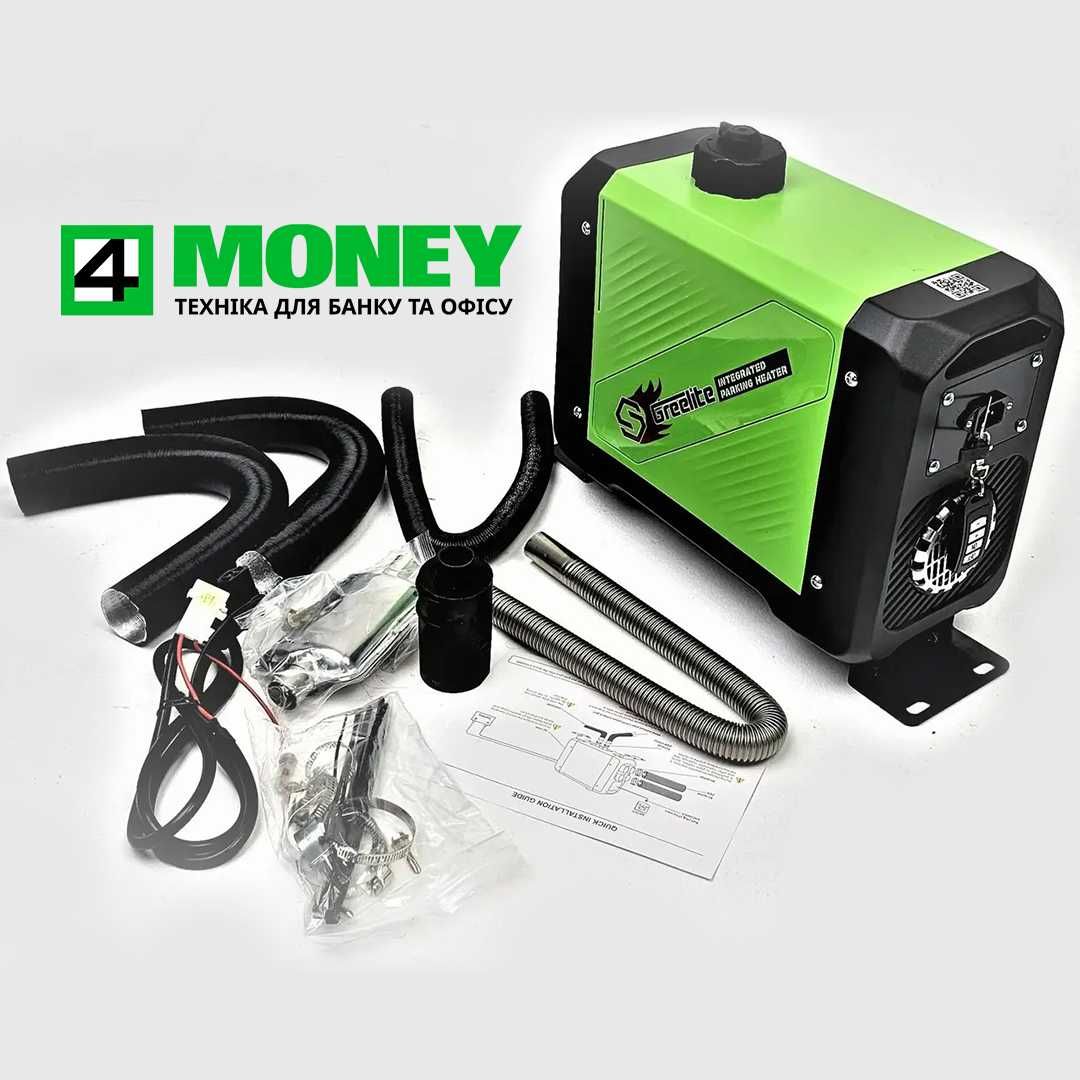 Вебасто Автономка ДИСТАНЦІЙНИЙ ПОРТАТИВНИЙ Опалювач Greelite 5кВт 12V