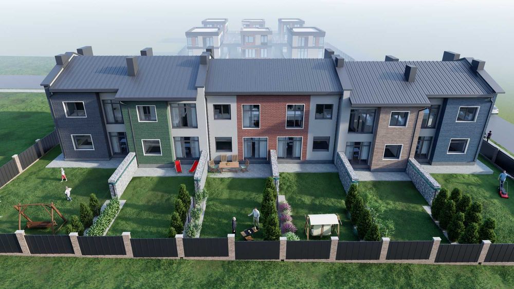 Продам вже збудований котедж з міськими комунікаціями. Р-н Щасливе