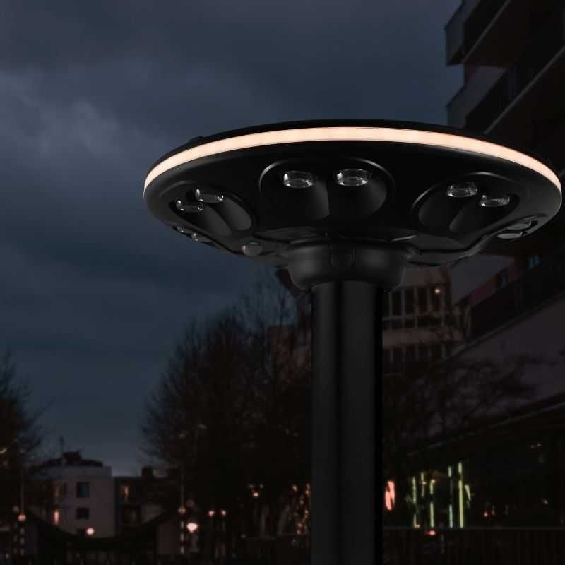 LAMPA SOLARNA PREMIUM | Opcja Zestawu ze Słupem | Czujniki - 1400Lm |