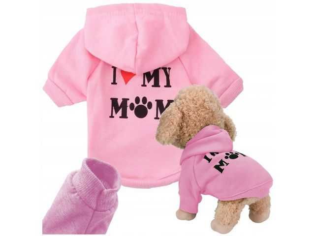 Bluza dla psa rozmiar XS różowa