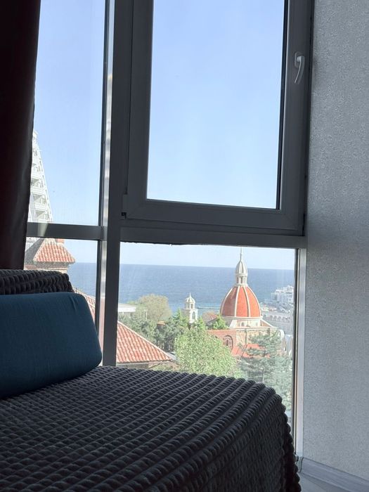 Сдам длит 2-х комн квартиру в ЖК Гагарин Плаза прямой вид моря Аркадия