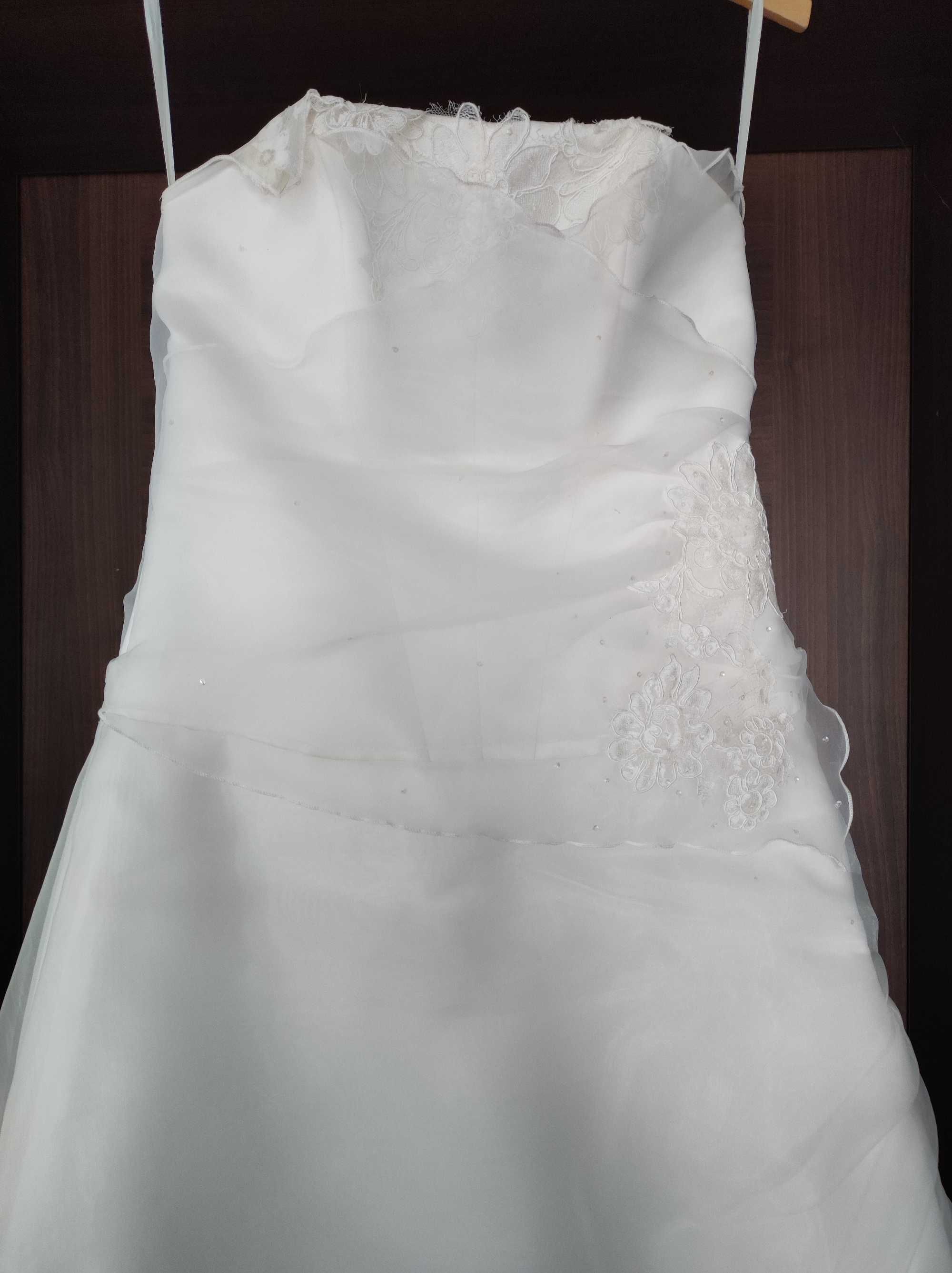 Alexis Mariage, Francuska suknia ślubna, rozm. 38 na 164 cm