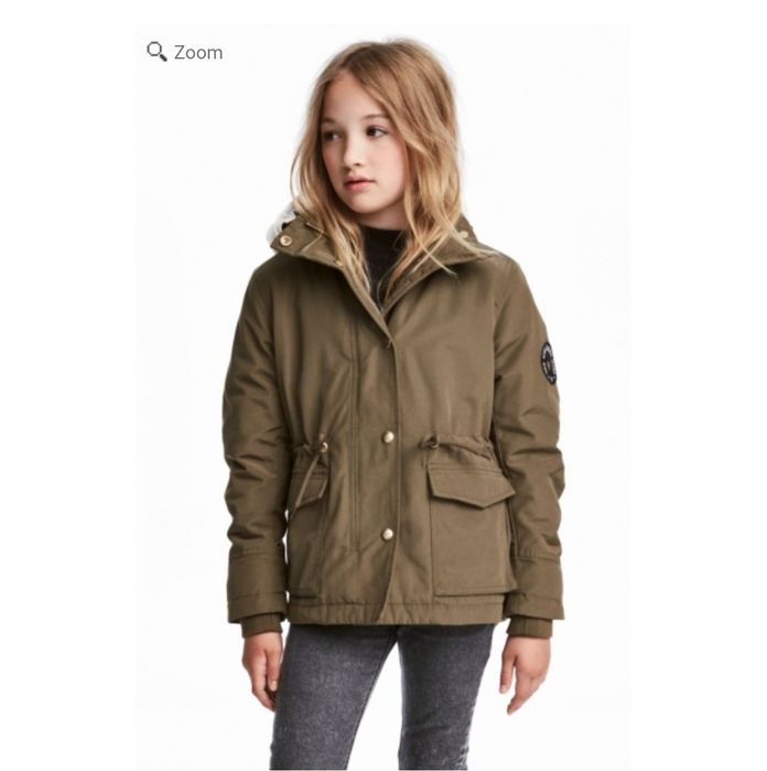 Куртка-парка для дівчинки.  На теплу зиму 140 см