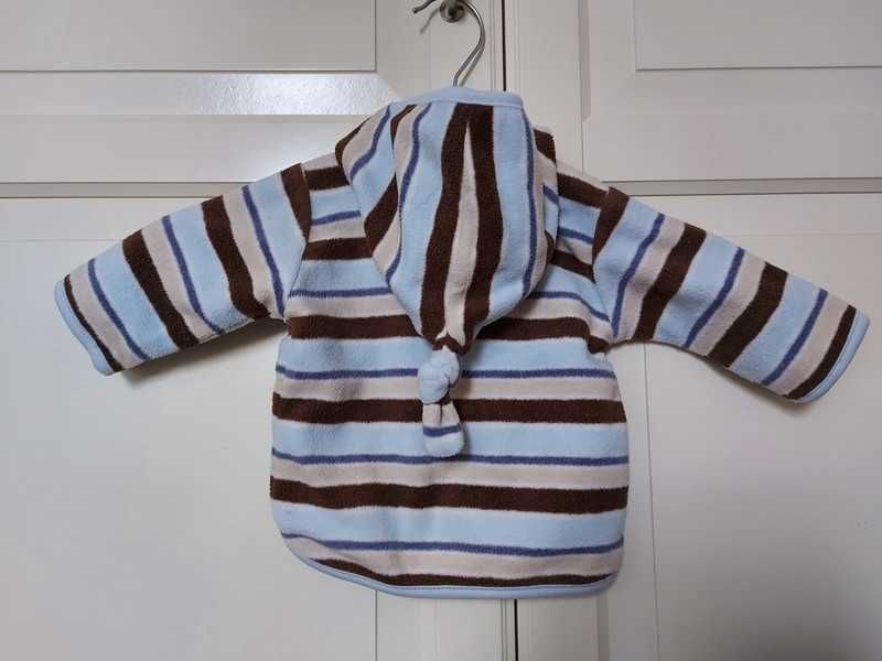 H&M miękka polarowa bluza dla niemowlaka 56 (1-2M)