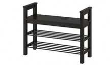 Ikea Hemnes ławka na buty z półkami