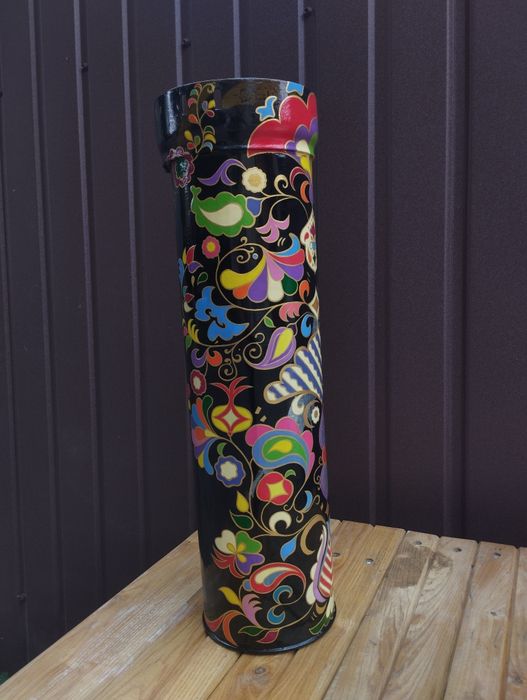 «Ексклюзивний розпис на тубусі від снаряду: ручна робота, орьнек»