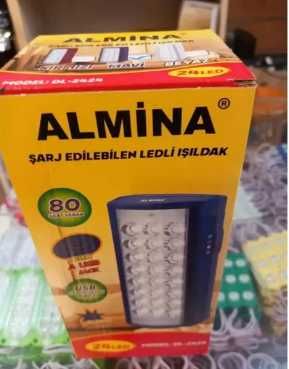 Ліхтар з павербанком alfarid (almina) dl-2424 30000 mah led лампа