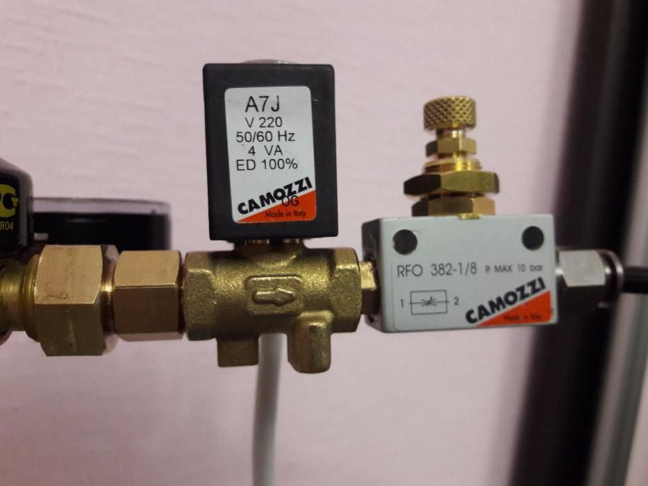 Со2 система Camozzi углекислотная аквариумная баллон балон камоци гроу