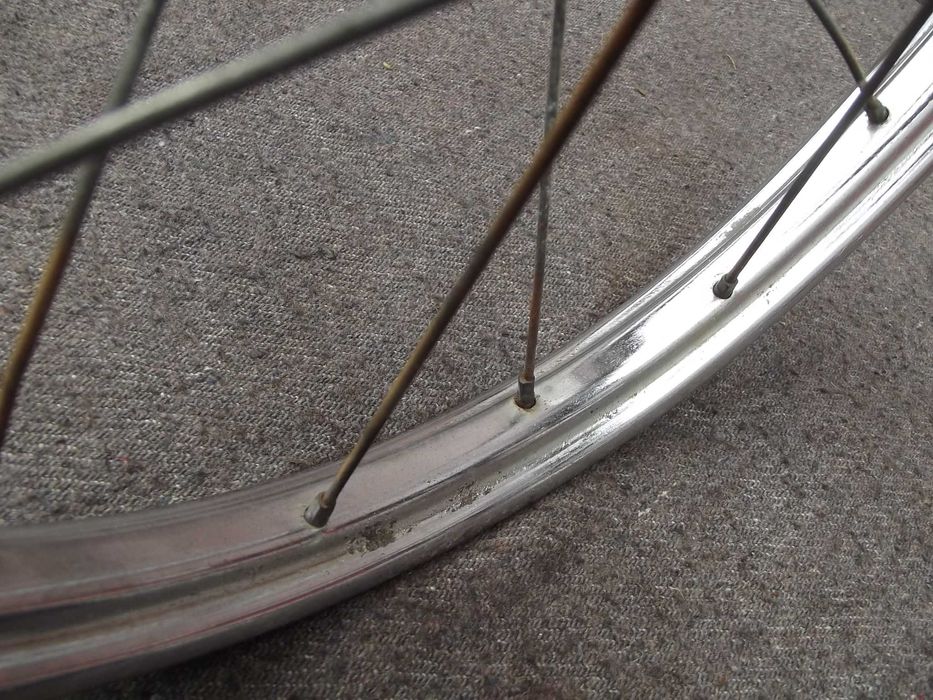 Romet Reksio przednie koło 16" chrom