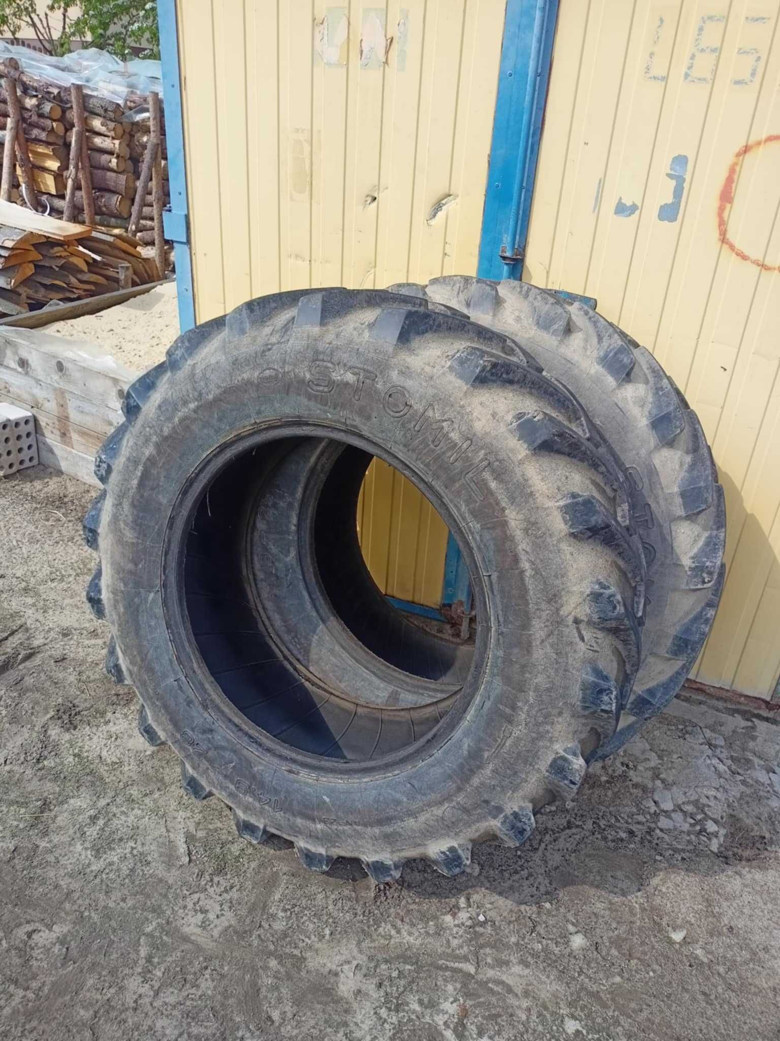 Dwie używane opony tylne do C360