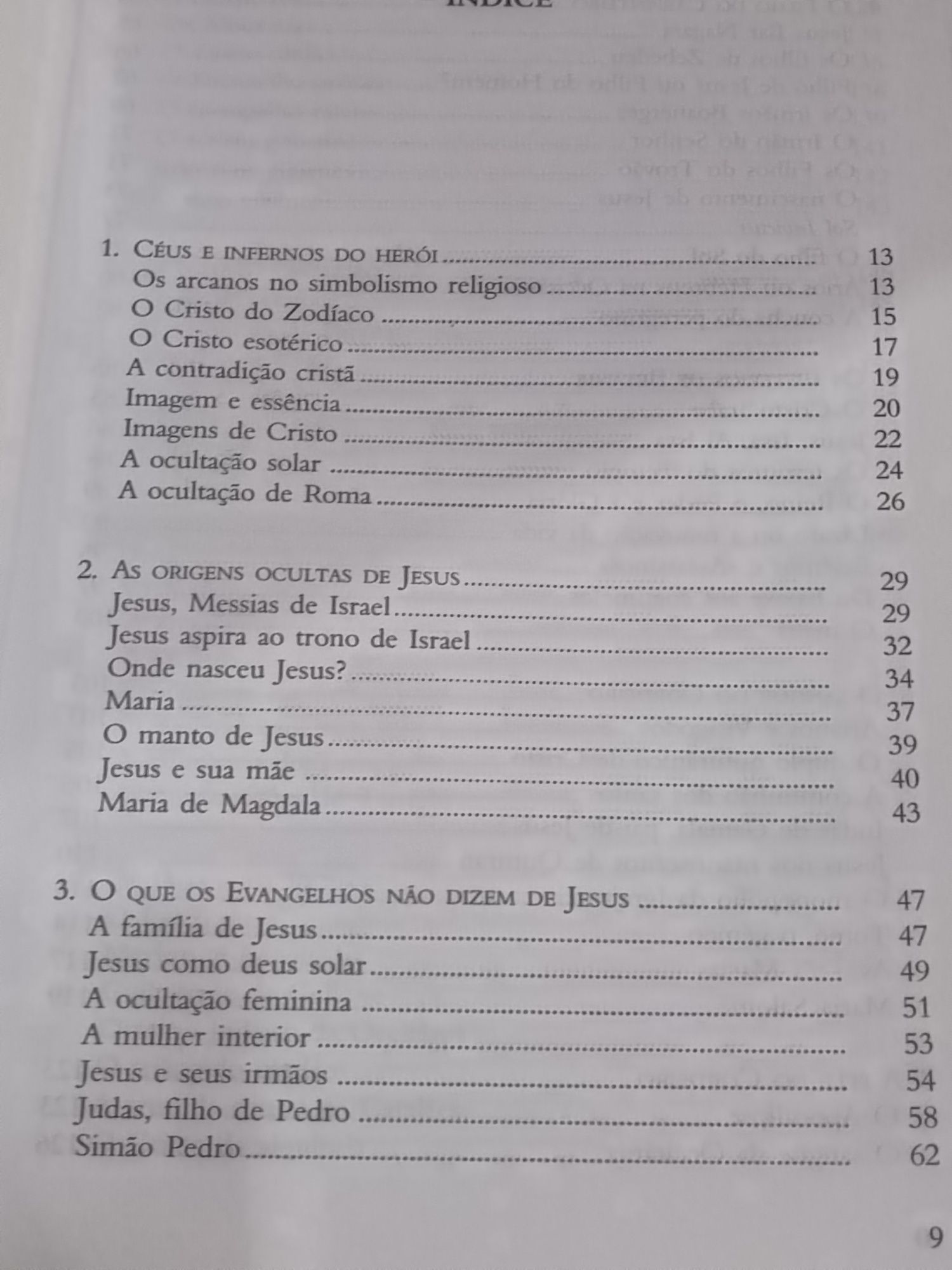 Livro sobre Jesus.