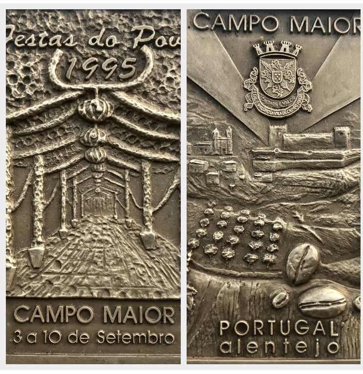 Medalhas Comemorativas anos 80 e anos 90