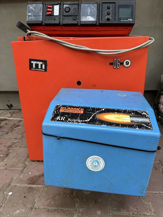 Piec kocioł na olej opałowy TTI opał