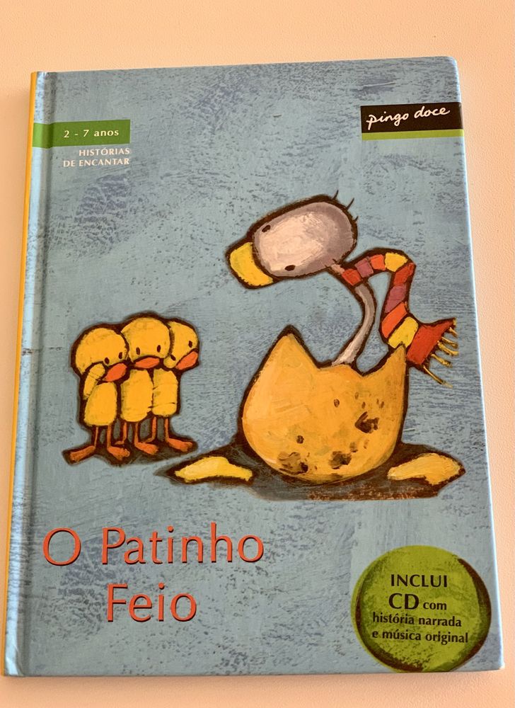 Livro O Patinho Feio inclui CD com historia e musica