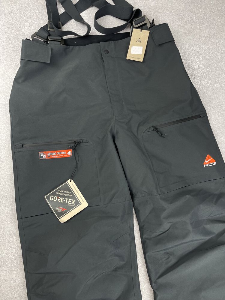 Nike acg gore-tex chena vortex storm-fit adv bibs шоловічі штани