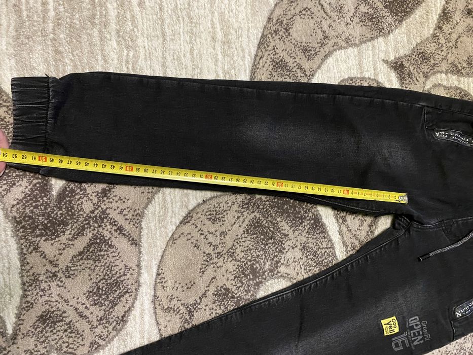 Джинси мом на флісі на хлопчика 134-146