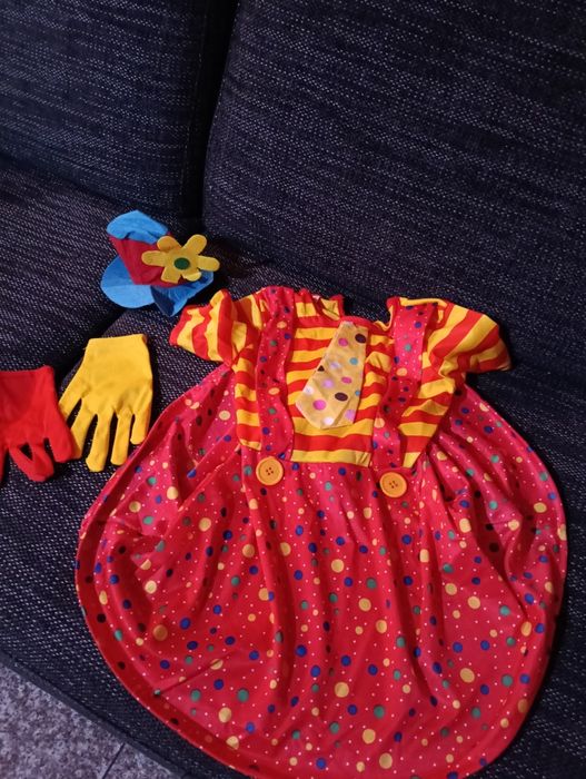 Fato de Carnaval Palhaço