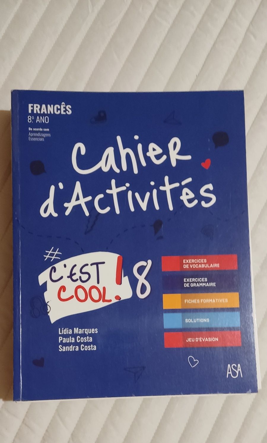 Cadernos de atividade 8ª novos