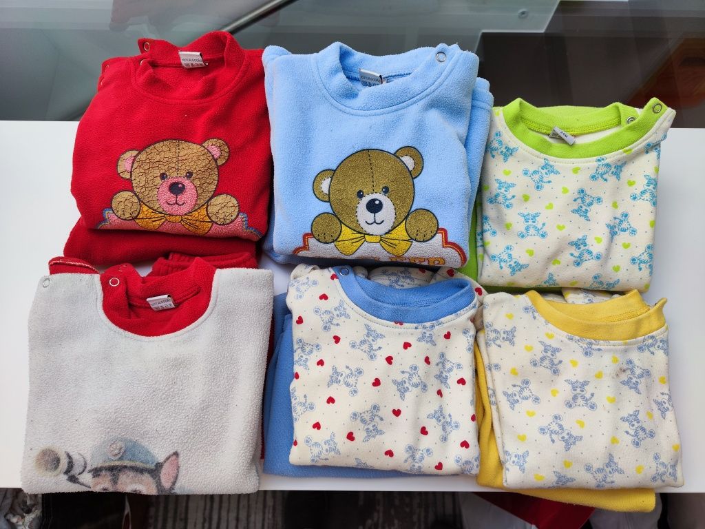 6 Pijamas polares 24 meses