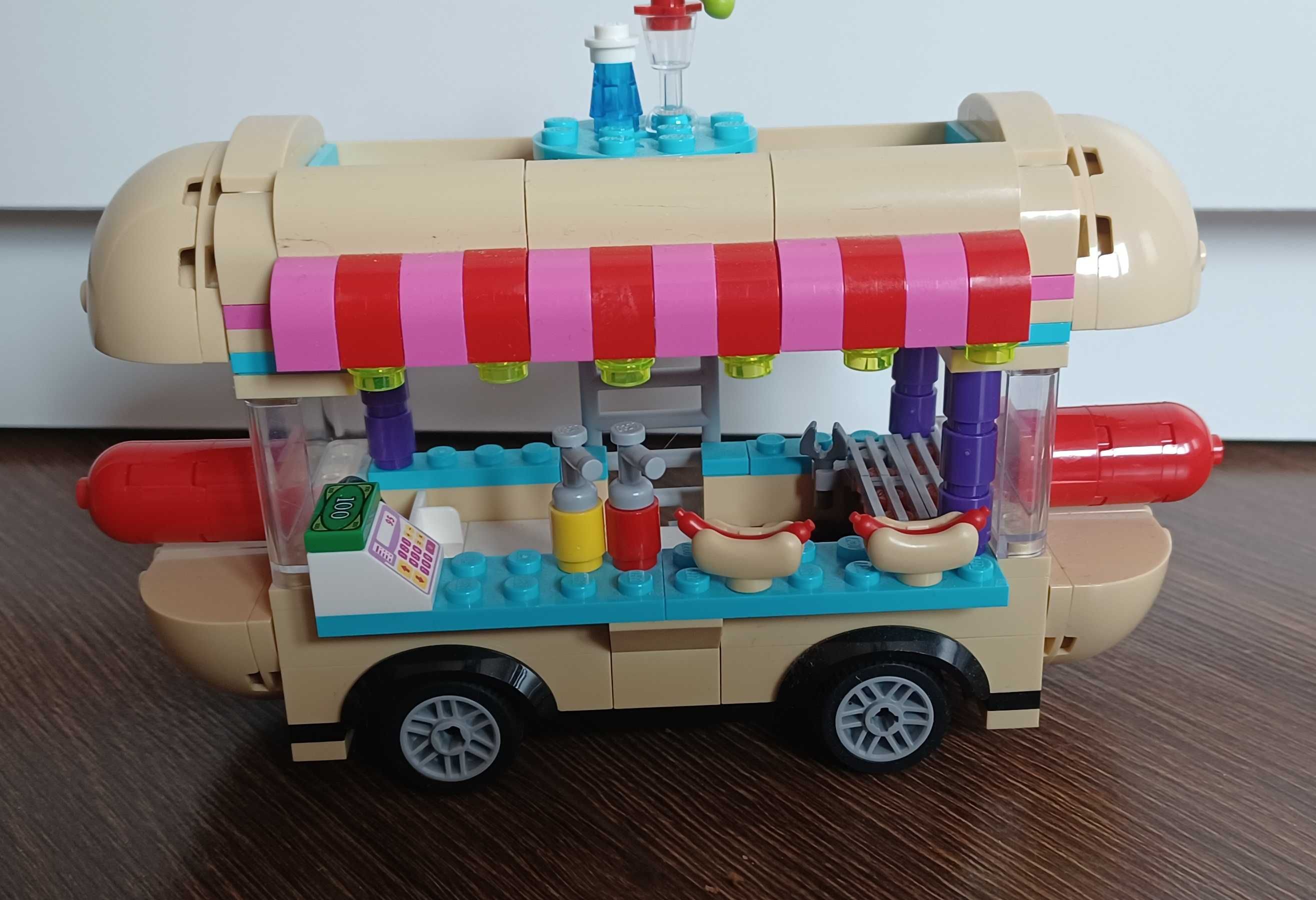 Lego Friends 41129 Furgonetka z hot dogami Park Rozrywki