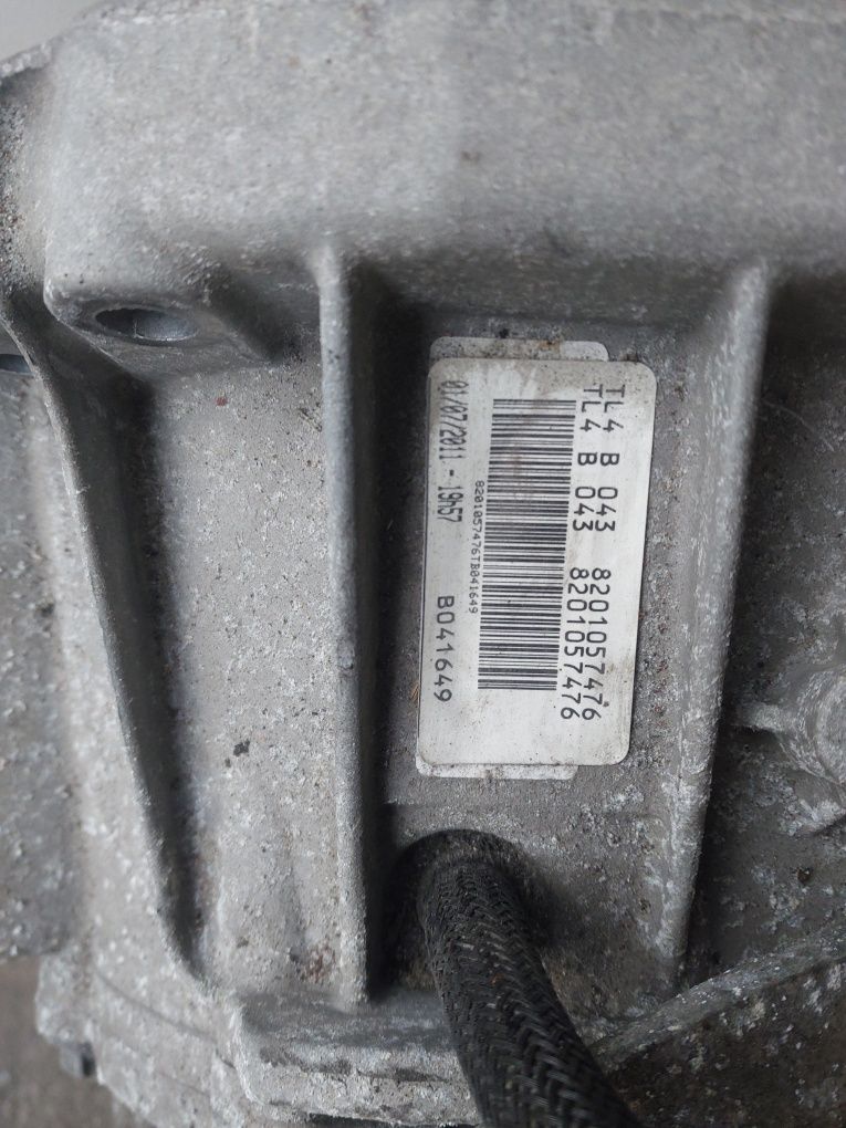 КПП/МКПП 1.5dci 6-ст (TL4 B 043) Renault Megane, Scenic/Dacia Duster