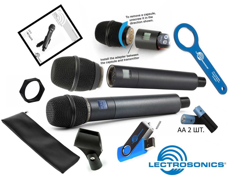 Lectrosonics профессиональный микрофон USA радиосистема Sennheiser