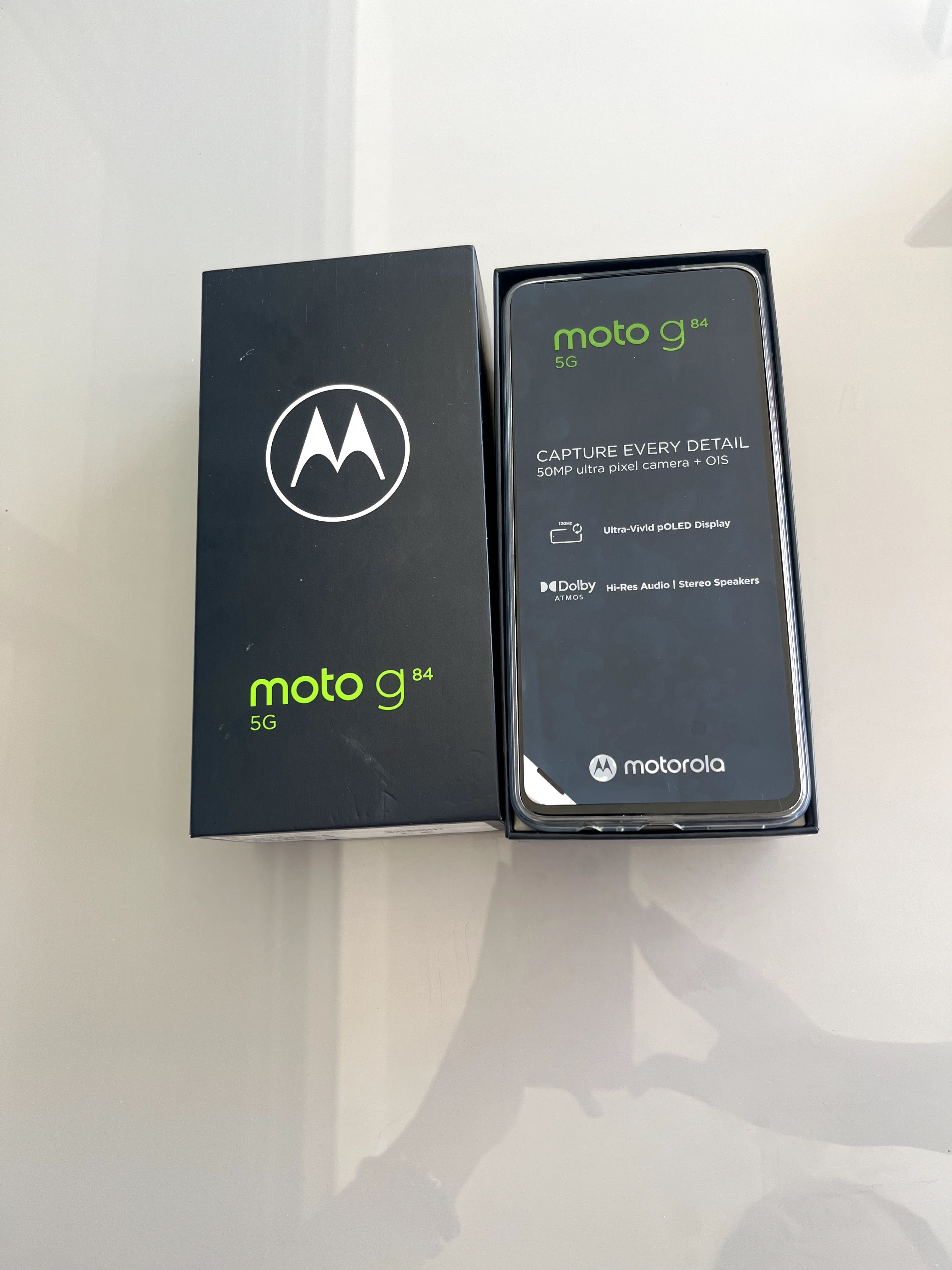 Motorola G84 5G – 256 GB – Preto – Caixa Nova