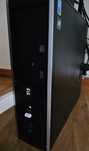 Vendo torre HP Compaq 8100 Elite SFF PC, 250GB hdd e 128 ssd. 8Gb Ram