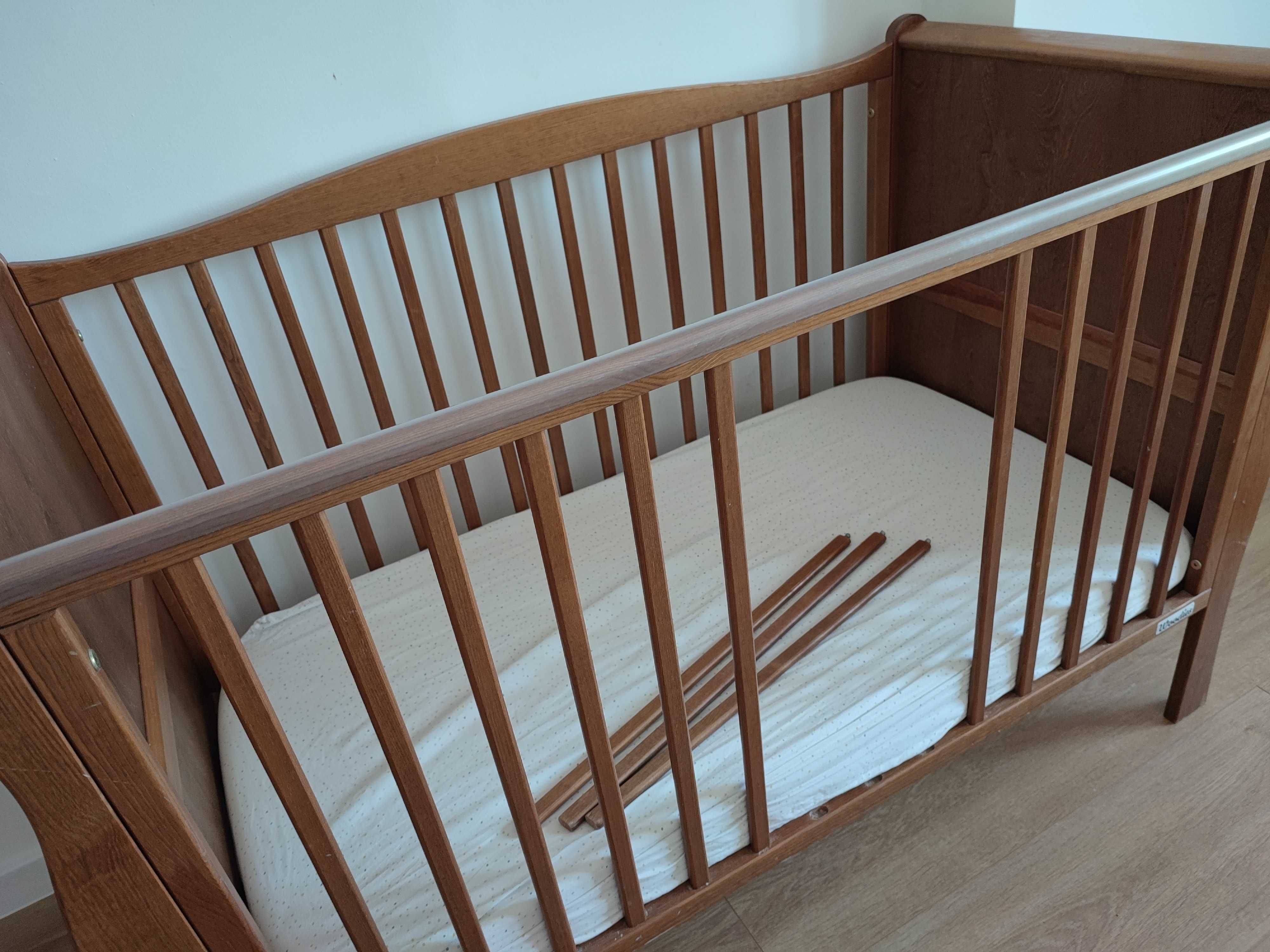 Łóżeczko niemowlęce Noble Cot 120×60 vintage - WOODIES
