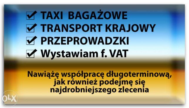 Już od 29zł BAGAŻÓWKA TRANSPORT OSOBY DO NOSZENIA wywóz starych mebli