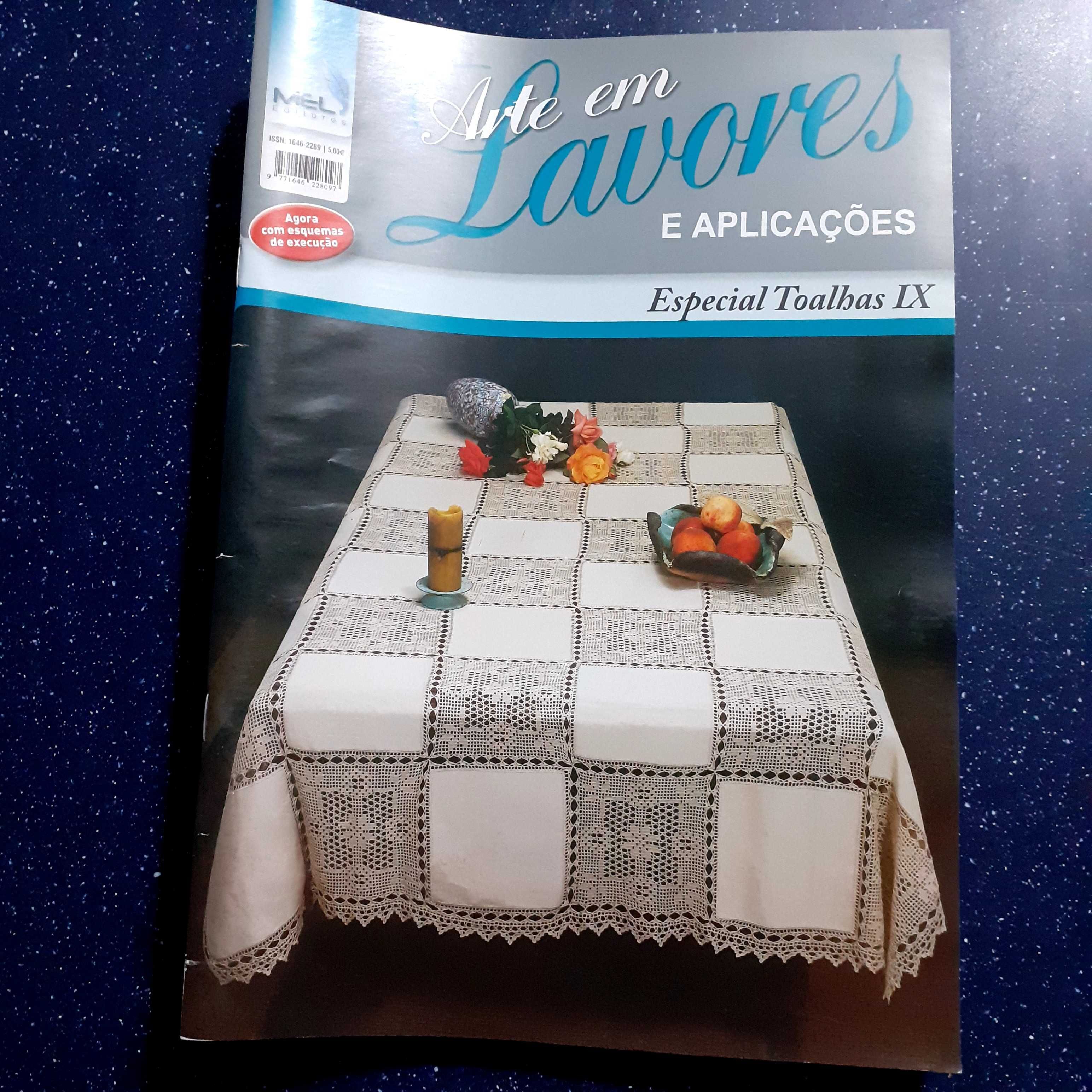 Revistas Arte em Lavores Especial Toalhas