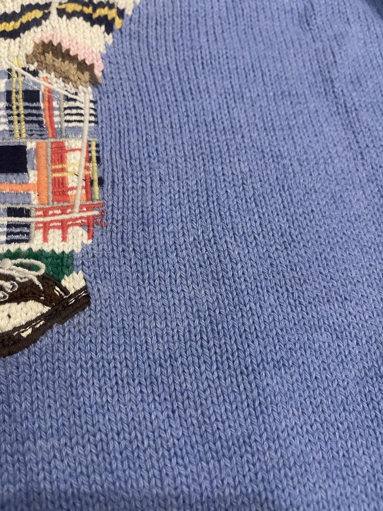 Polo Ralph Lauren sweterek sweter M miś