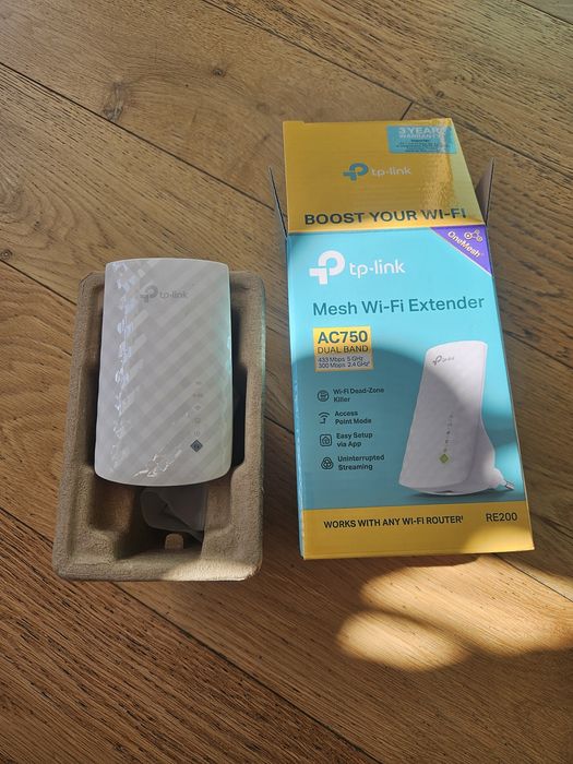 Tp-link AC750 Wzamcniacz sieci wi-fi