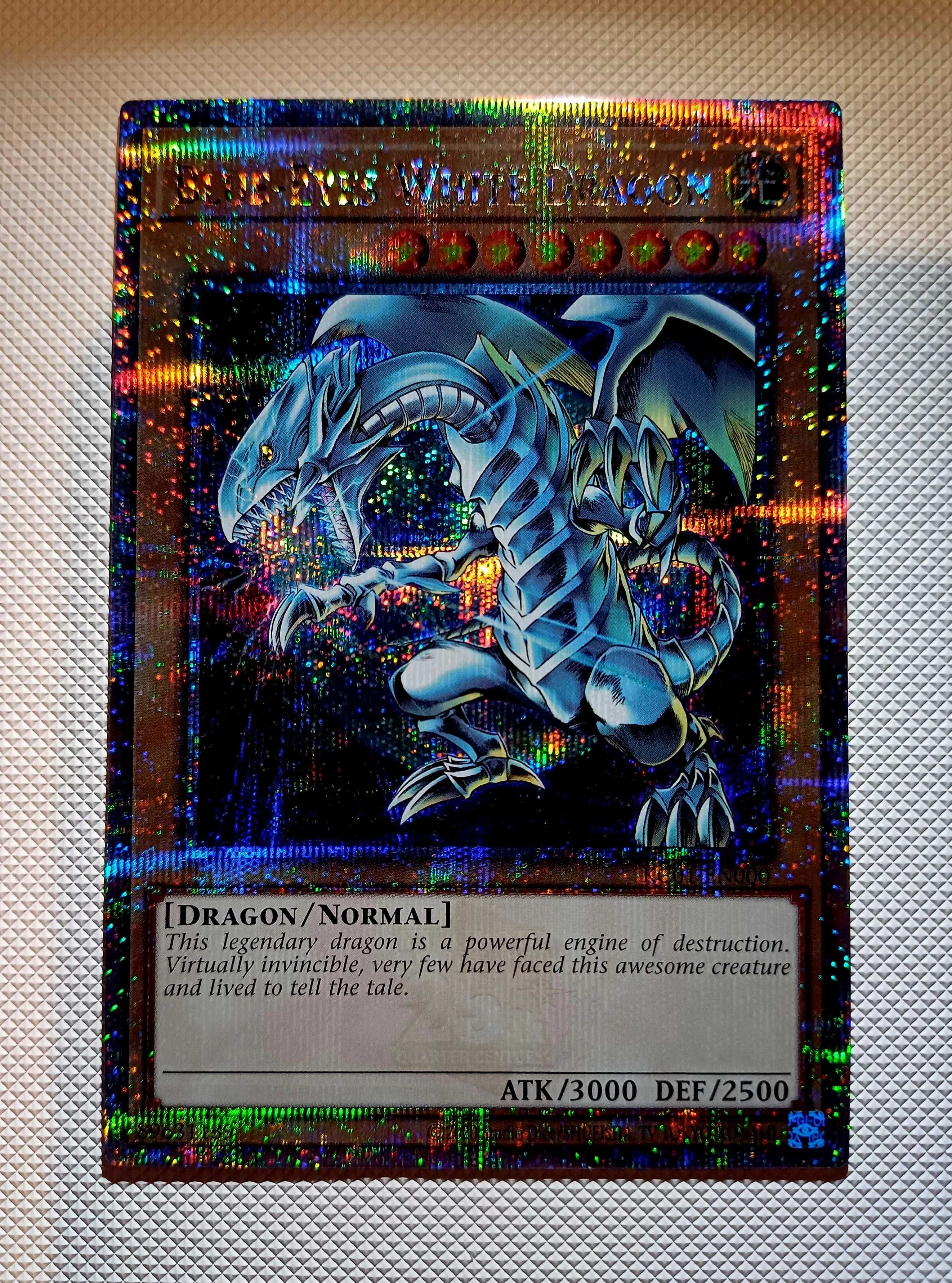 Blue Eyes White Dragon QCR [ Promo ] Yu-Gi-Oh KC01-EN000