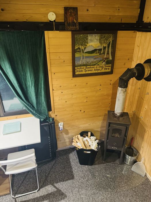 Domek sauna kominek las - tylko dla dorosłych