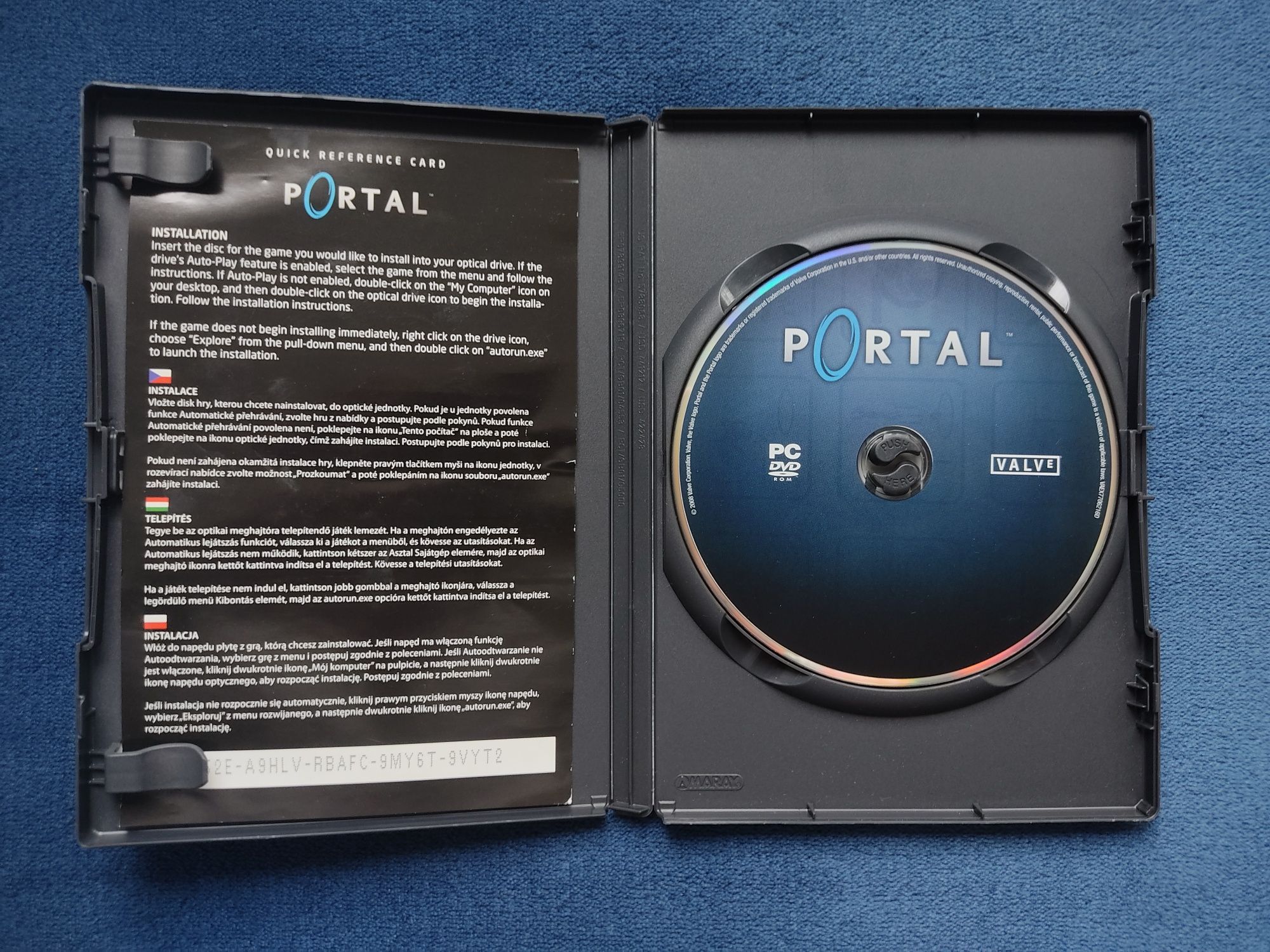Unikat! Porat + Portal 2 PC DVD