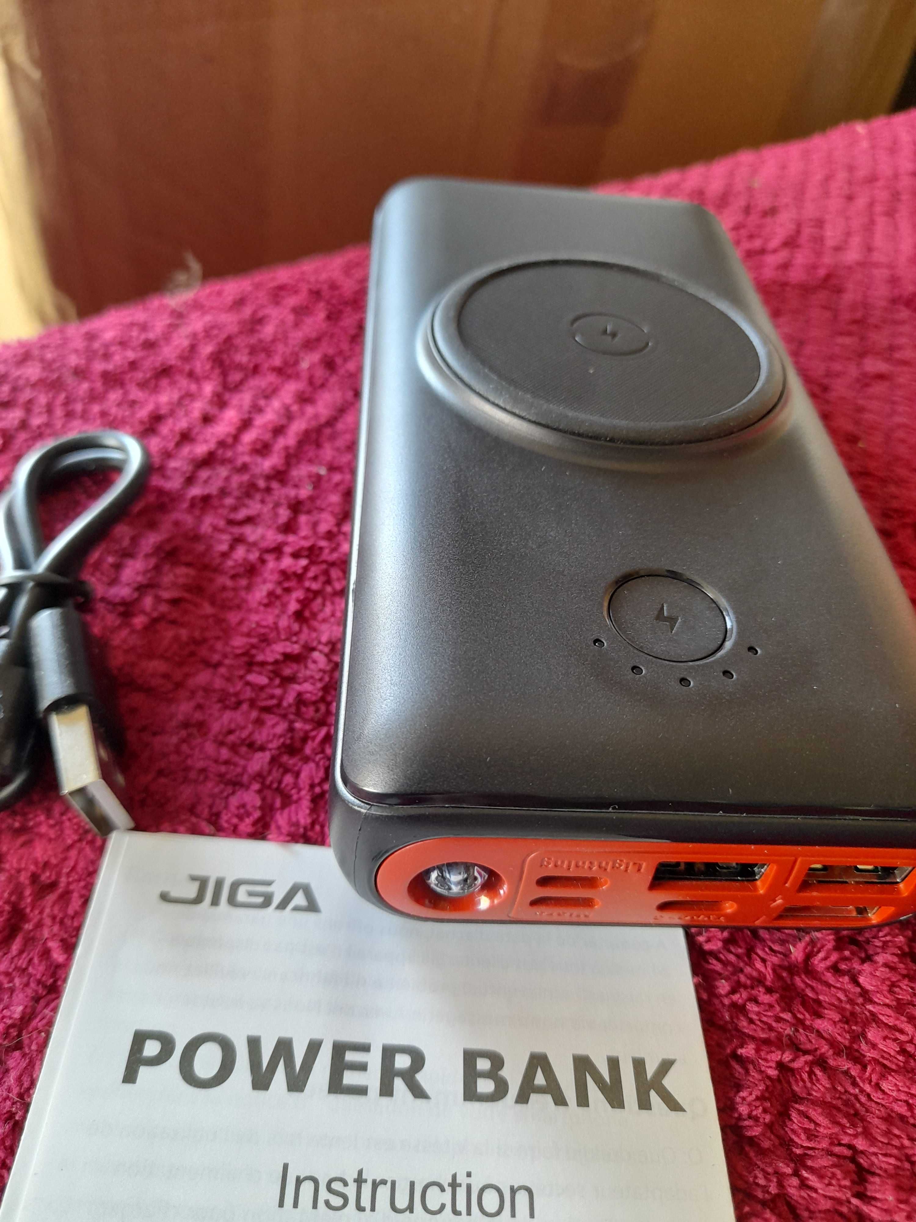 Power bank JIGA 30000 mAh czarny