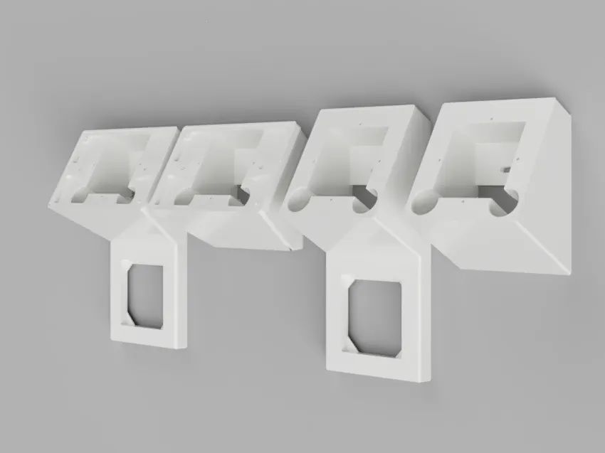 Suporte Parede Sonoff NS Panel Inclinado