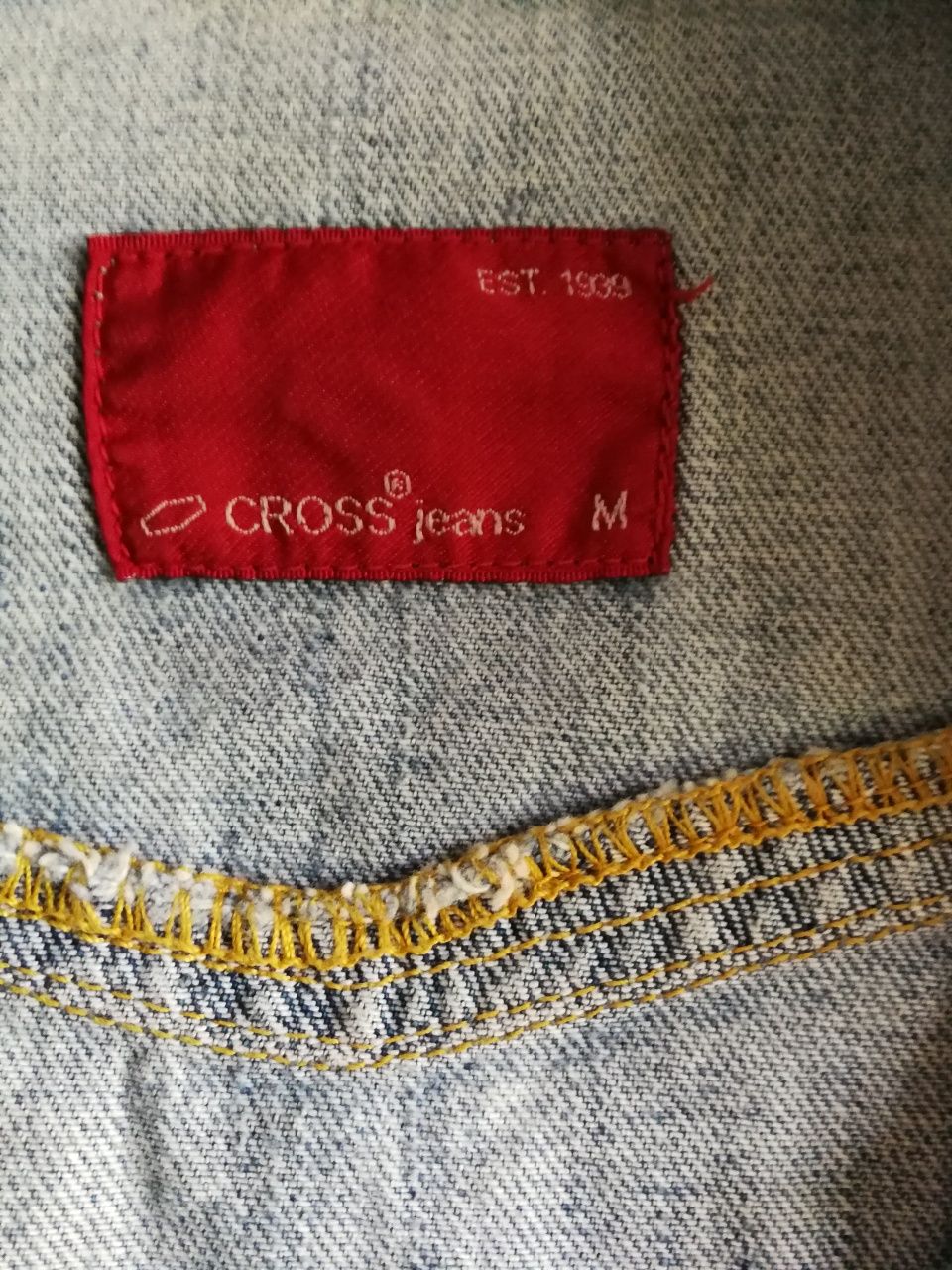 Kurtka, Bluza jeansowa Cross, rozm. M