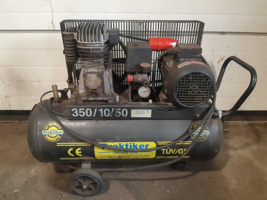 Kompresor dwutłokowy olejowy 400v solidny