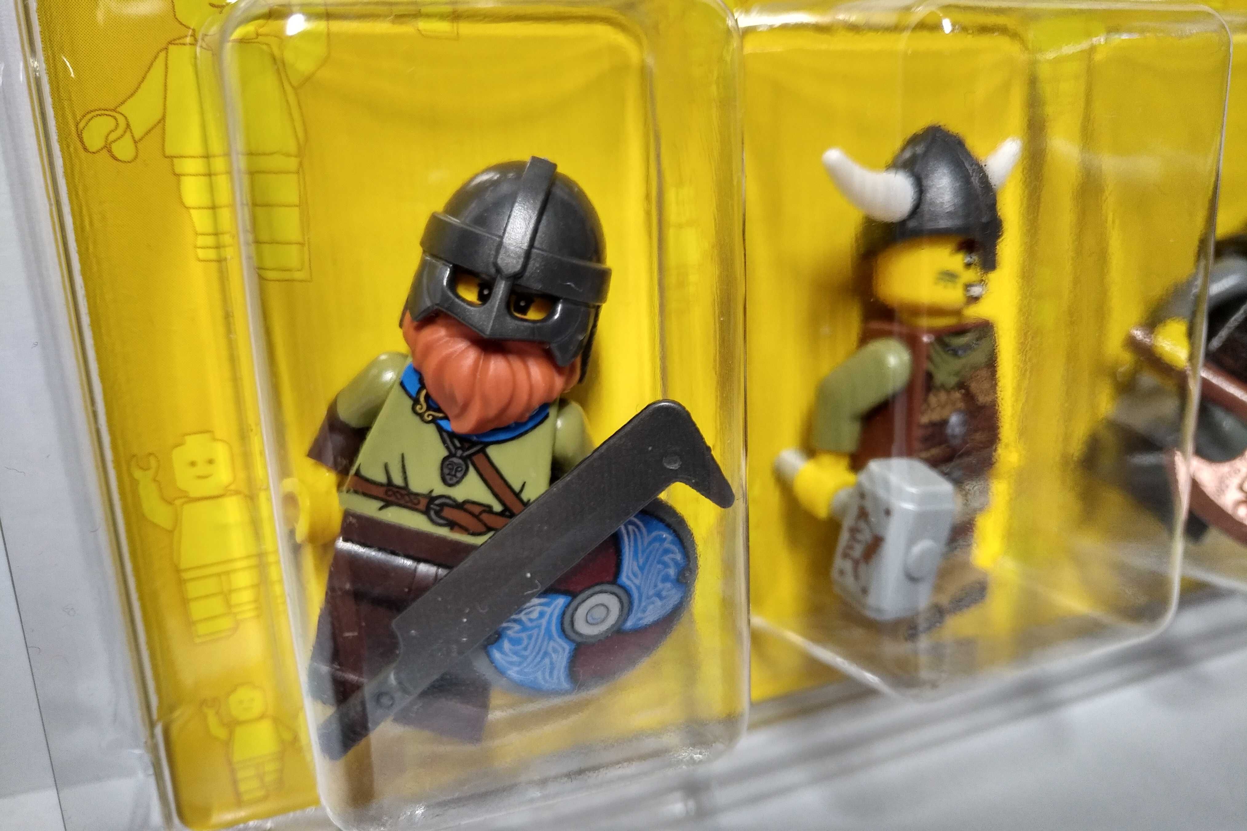 Lego 3 figurki w blistrze Castle zamek rycerze wikingowie wojownicy #8