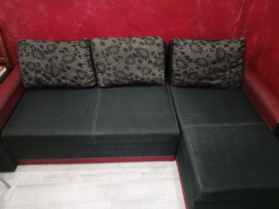 Sofa kanapa narożna z funkcją spania Agata meble