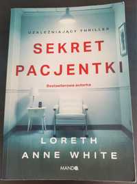 Thriller psychologiczny "Sekret Pacjentki" L.A. White