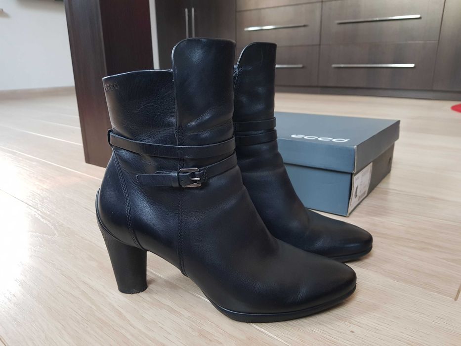ECCO Botki Sculptured r.40 – stan idealny