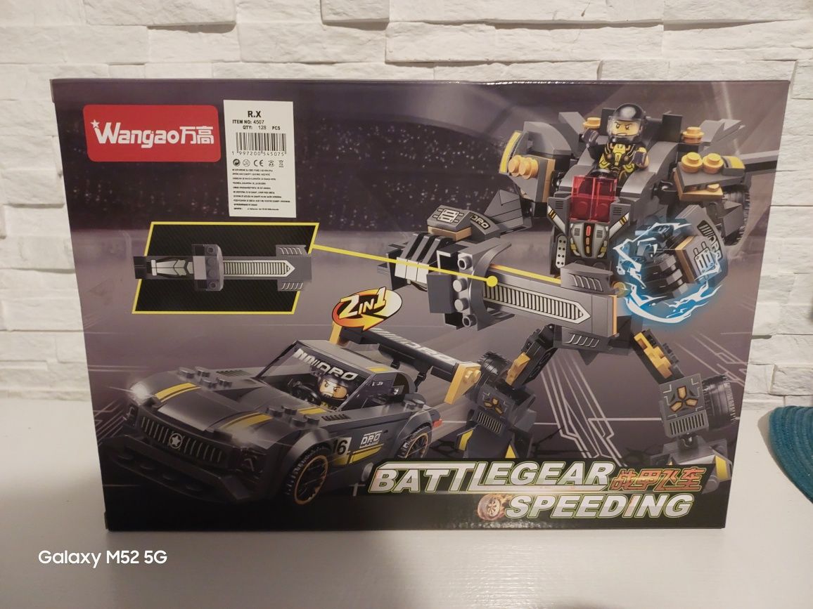 Klocki Transformers Auto Robot nowe klocki zabawki